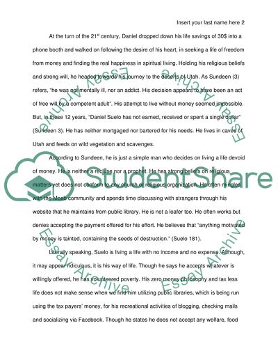 Book review for the man who quit money