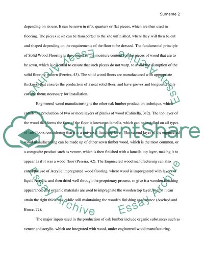 Finance research report