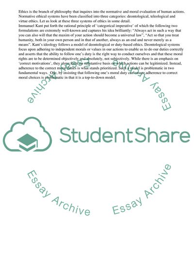 Ethical Dillemmas and Decision Making Processes