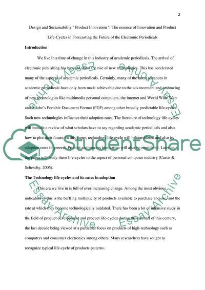 Forecasting the Future of the Electronic Periodicals