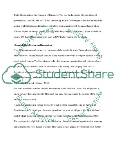 History of Globalization