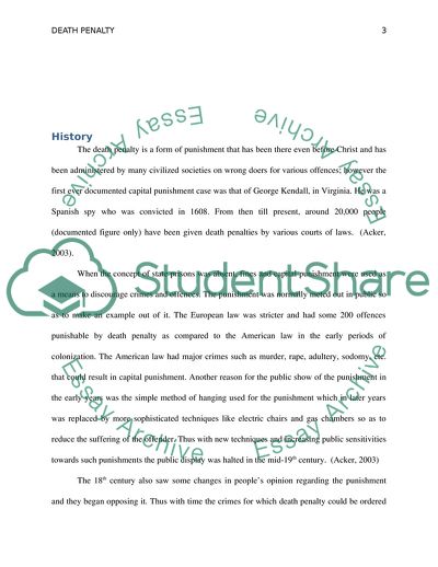 Understanding the Death Penalty