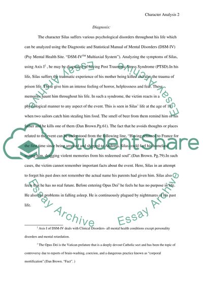 The Da Vinci Code by Dan Brown character analysis