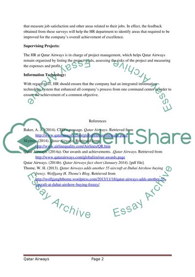QATAR AIRWAYS swot analyses