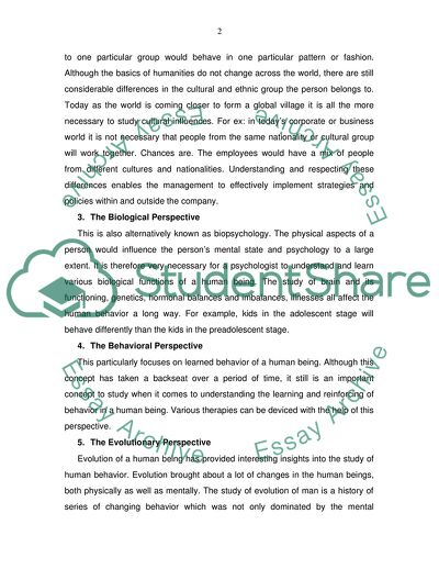 The Study of Human Behavior