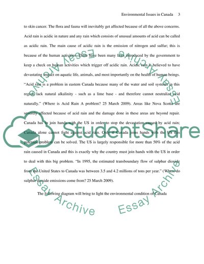 Environmental Issues in Canada