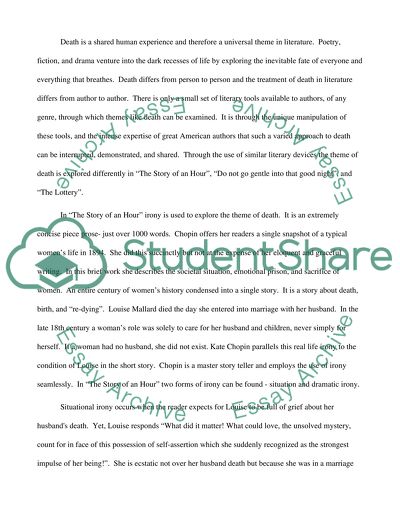 The Different Treatment of Death and Violence in Chopin, Thomas, and Jackson