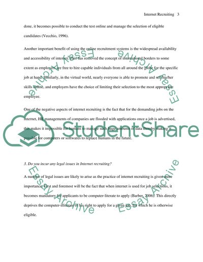 Different Methods of Recruitments