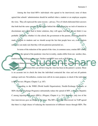 HIV/AIDS Prevention Issues