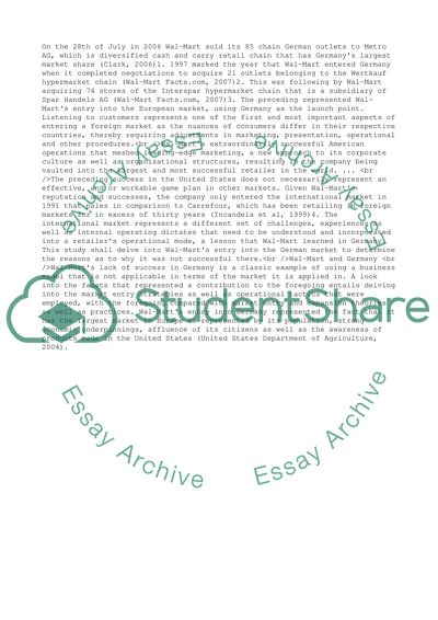 International Retailing