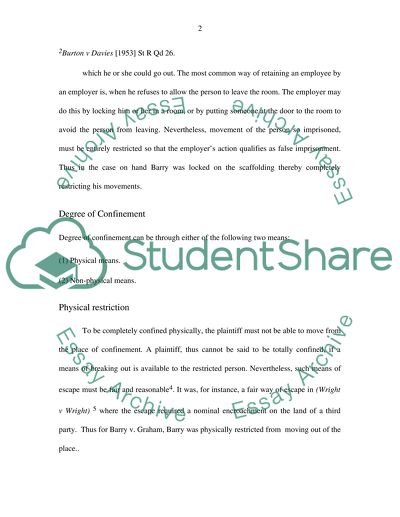Mooting for Barry vs Graham