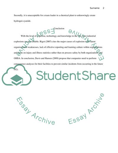 Explosions in the USA