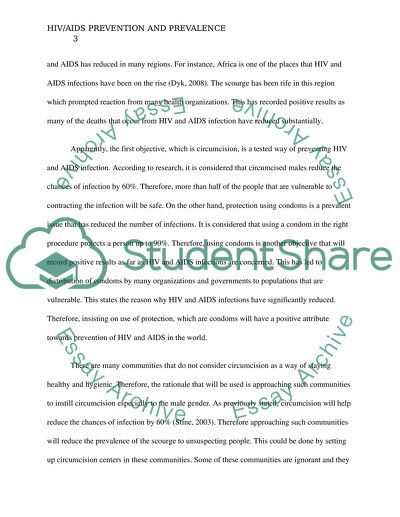 AIDS Prevention and Prevalence