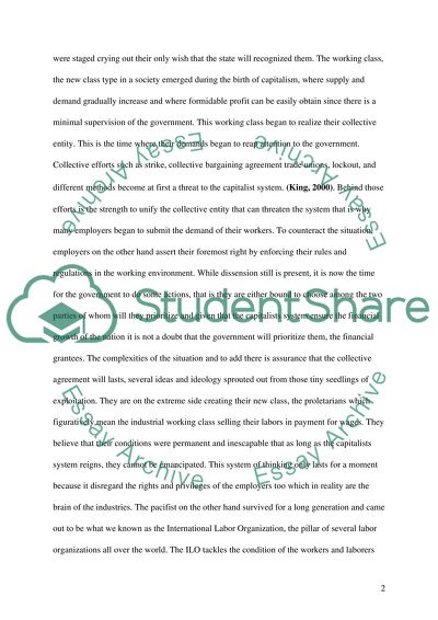 American and British System For Regulating Occupational Health and Safety