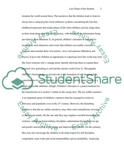 The Problem of Literature for Children