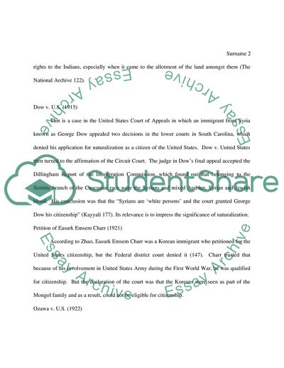 American Immigration Issues