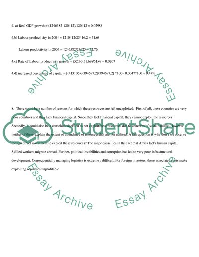 Soving 2 Macro economy Qs