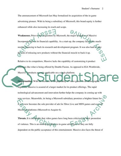 Video Games: Massive Incorporated