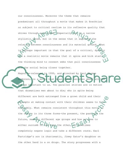 Film Studies: Realism