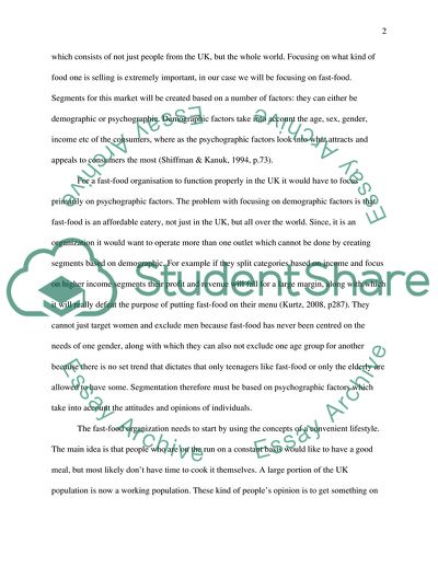 Microsoft, Tesco, Google.com Market Segments