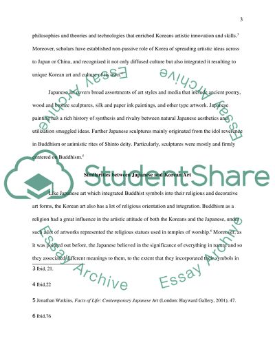 Japanese contemporary art and Korean contemporary art