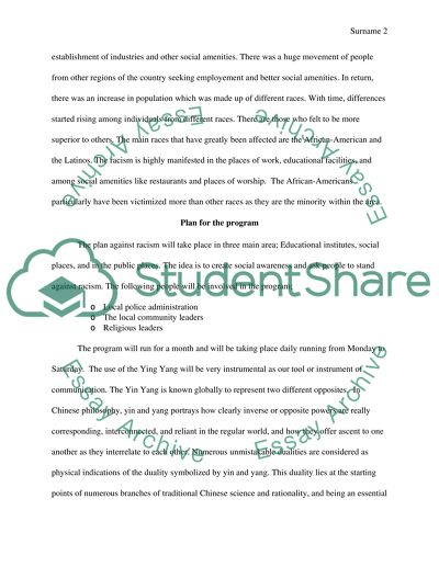 Racism as a Social Issue