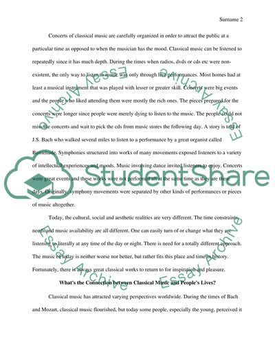 How Classical Music Infulence Human Lives