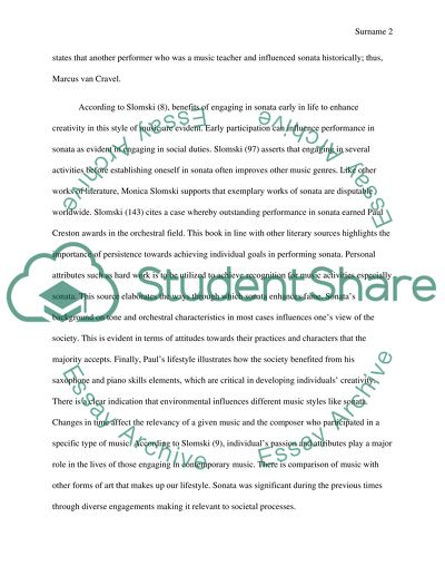 Different Bibliographical Sources for the Sonata by Paul Creston