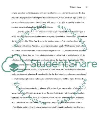 Laws Restricting Education of Freed Blacks and Slaves