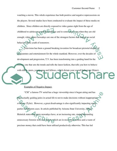Aspects Regarding the Attitudes and Impact of Different Media