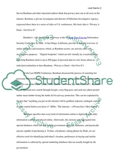 Role of the State in Internet Privacy Protection