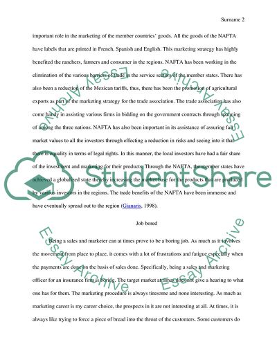 The North American Free Trade Agreement