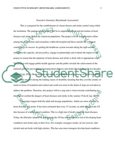 Executive Summary (Benchmark Assessment)