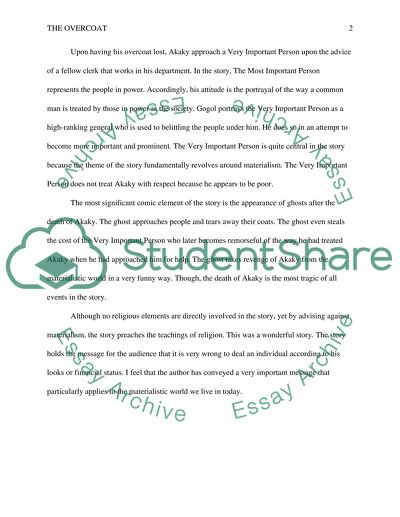 The Overcoat by Nikolai Gogol