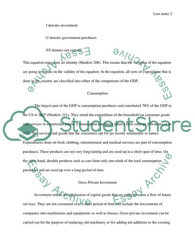 GDP and Its Components