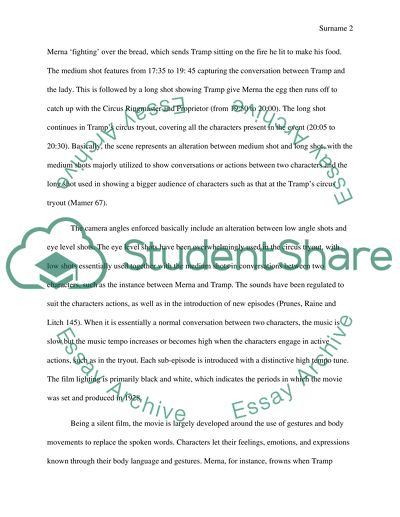 Analysis of the Circus Film