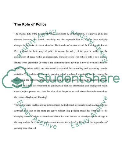 Police Officers Problems in the 21st Century