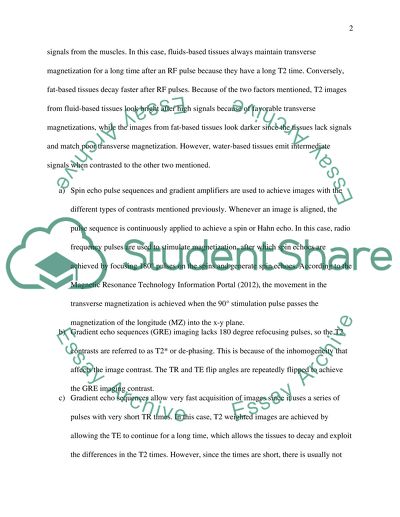 Basic Principles Of MR Imaging