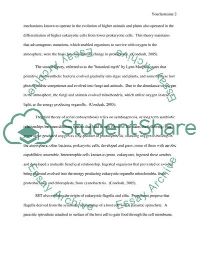 The Evolution of the Eukaryotic Cell Essay Example | Topics and Well ...