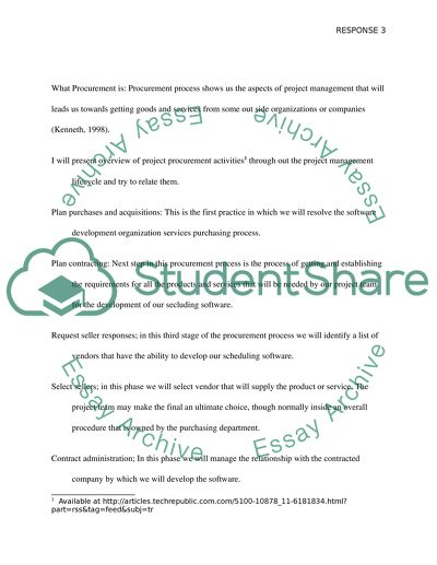 Project Management Lifecycle - PMI PMBOK Knowledge Area