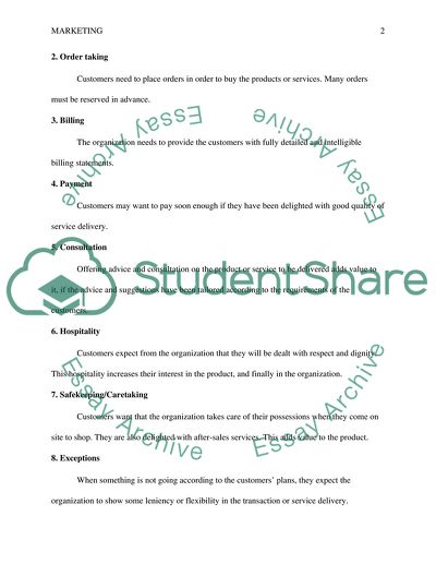 Flower of Service Model