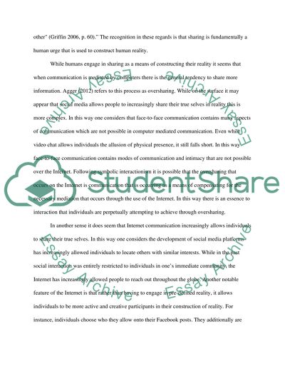 The Nature of Sharing