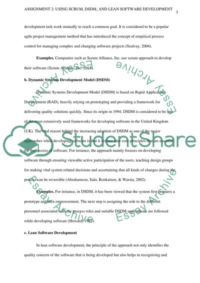 software development essay