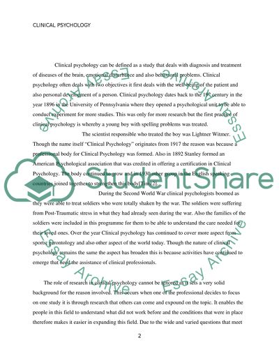 The Differences between Clinical and School Psychology