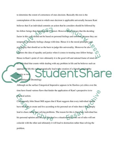 Summary and critique