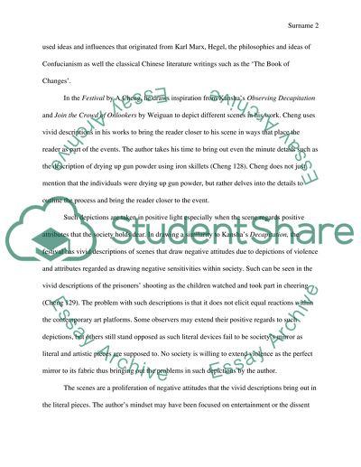 Authors, journalists,and artists throughout the Modern Chinese