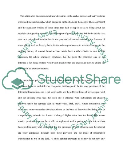 Articles Review