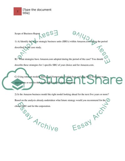 Strategy Followed by Amazoncom