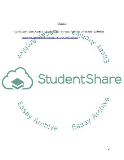 Brand Message: Placement and Print Circulation