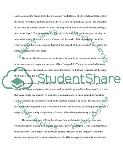 Movie review topic Extinguishing the ecstasy of anger